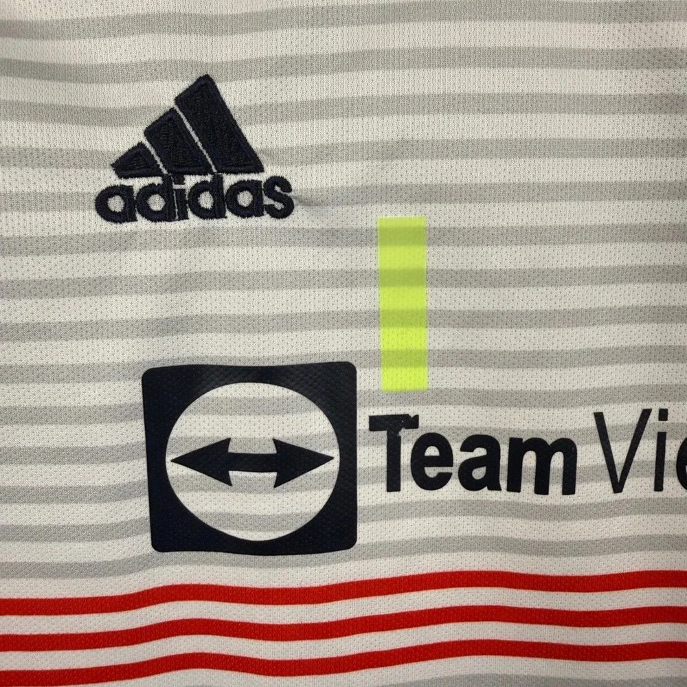 Adidas Manchester United 2021-22 Away‎ Jersey Youth Size 22 XS 5/6 Striped